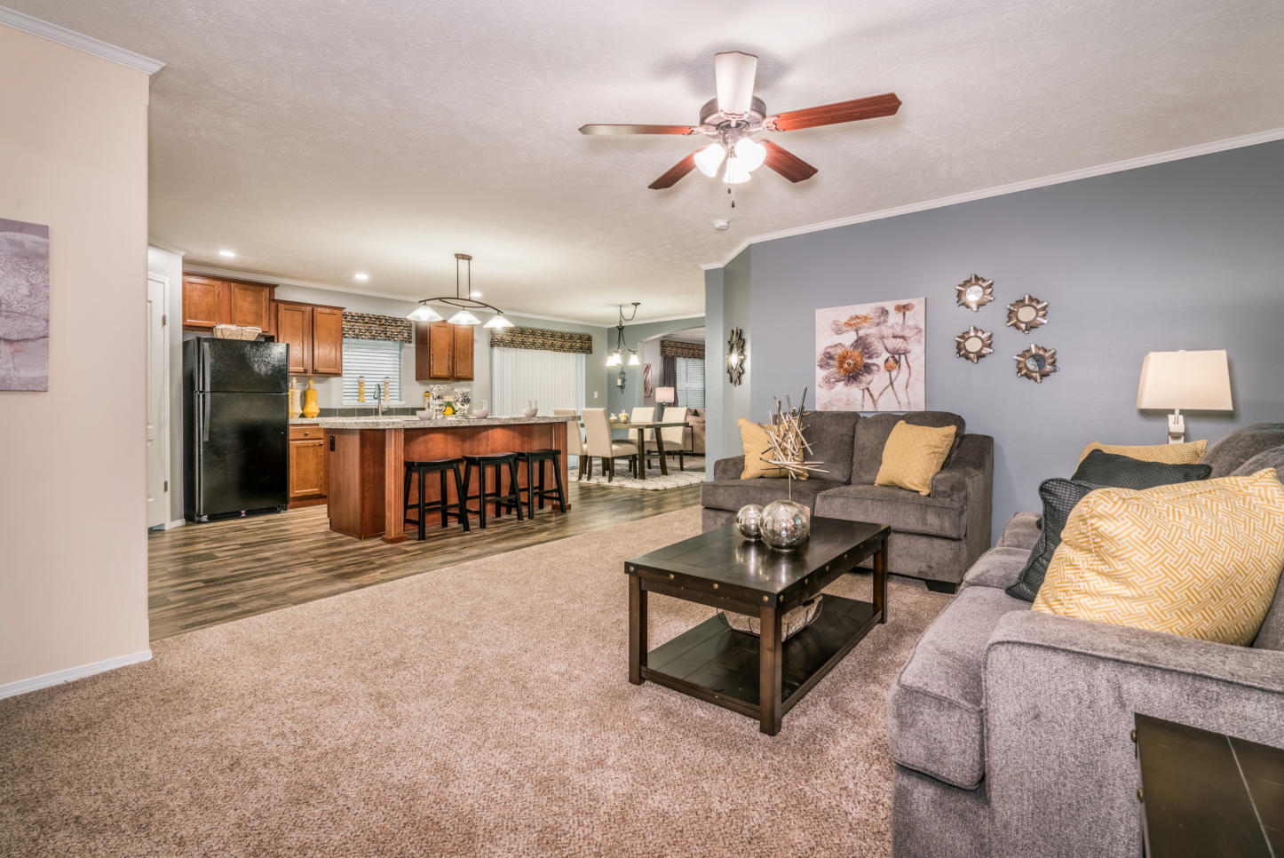 "The Boone Creek" Plan 5873, Mansion Elite Sectional