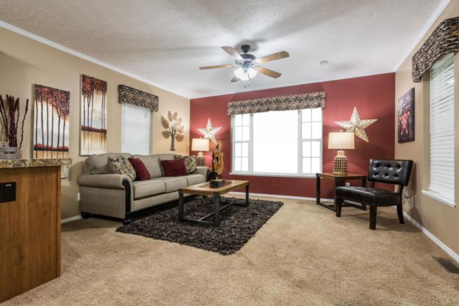 "Mansion Singlewide Series" Plan 4036, 16 x 62, 2 BR, 2 Bath